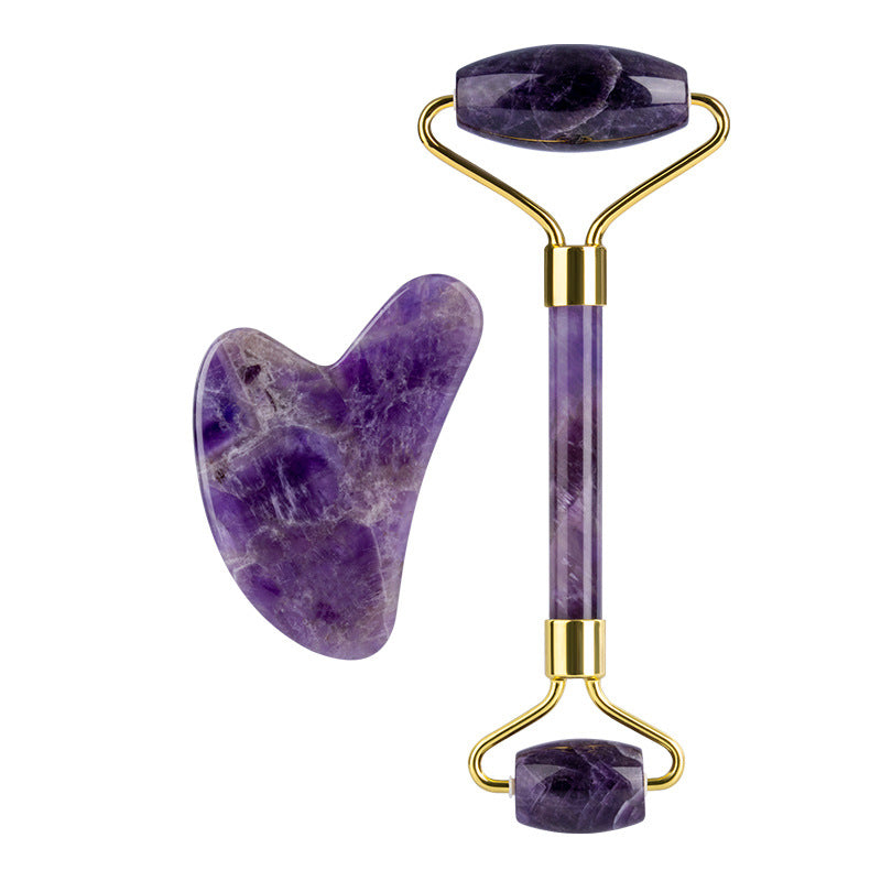 Roller Single and Double-Headed Amethyst Roller Beauty Jade Massager