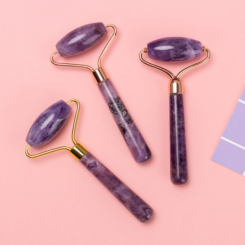 Roller Single and Double-Headed Amethyst Roller Beauty Jade Massager