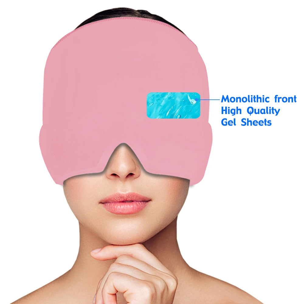 Migraine Relief Head Cap - Instant Headache Relief with HOT & COLD Therapy