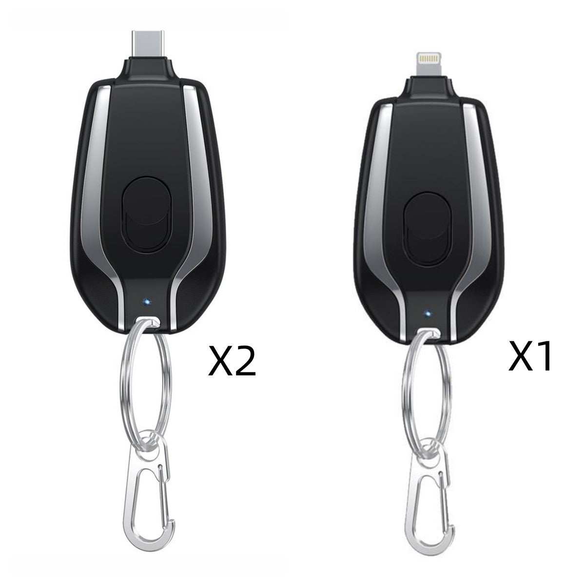 Mini Power Emergency Pod Keychain 1500mAh