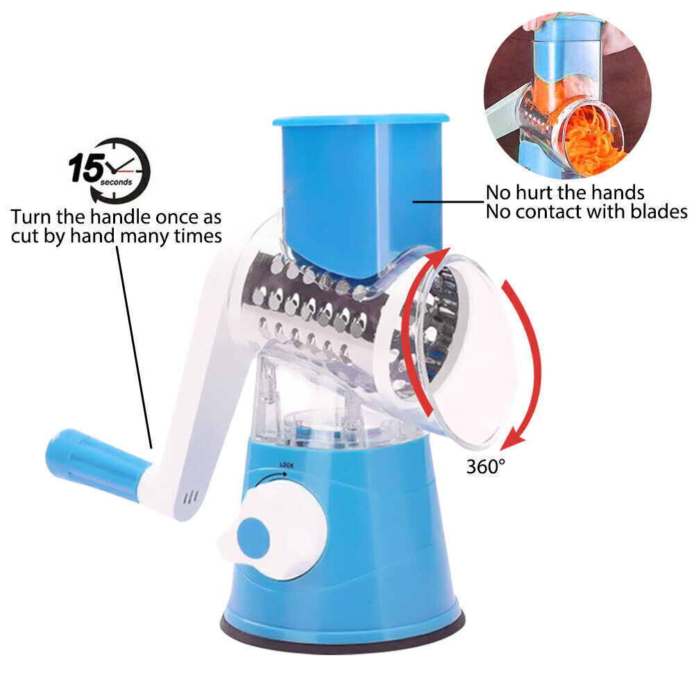 Rotary Fruit Vegetable Shredder Cutter