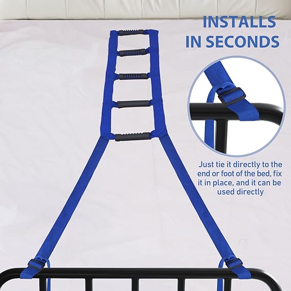 Pull Up Bed Ladder Assist Support