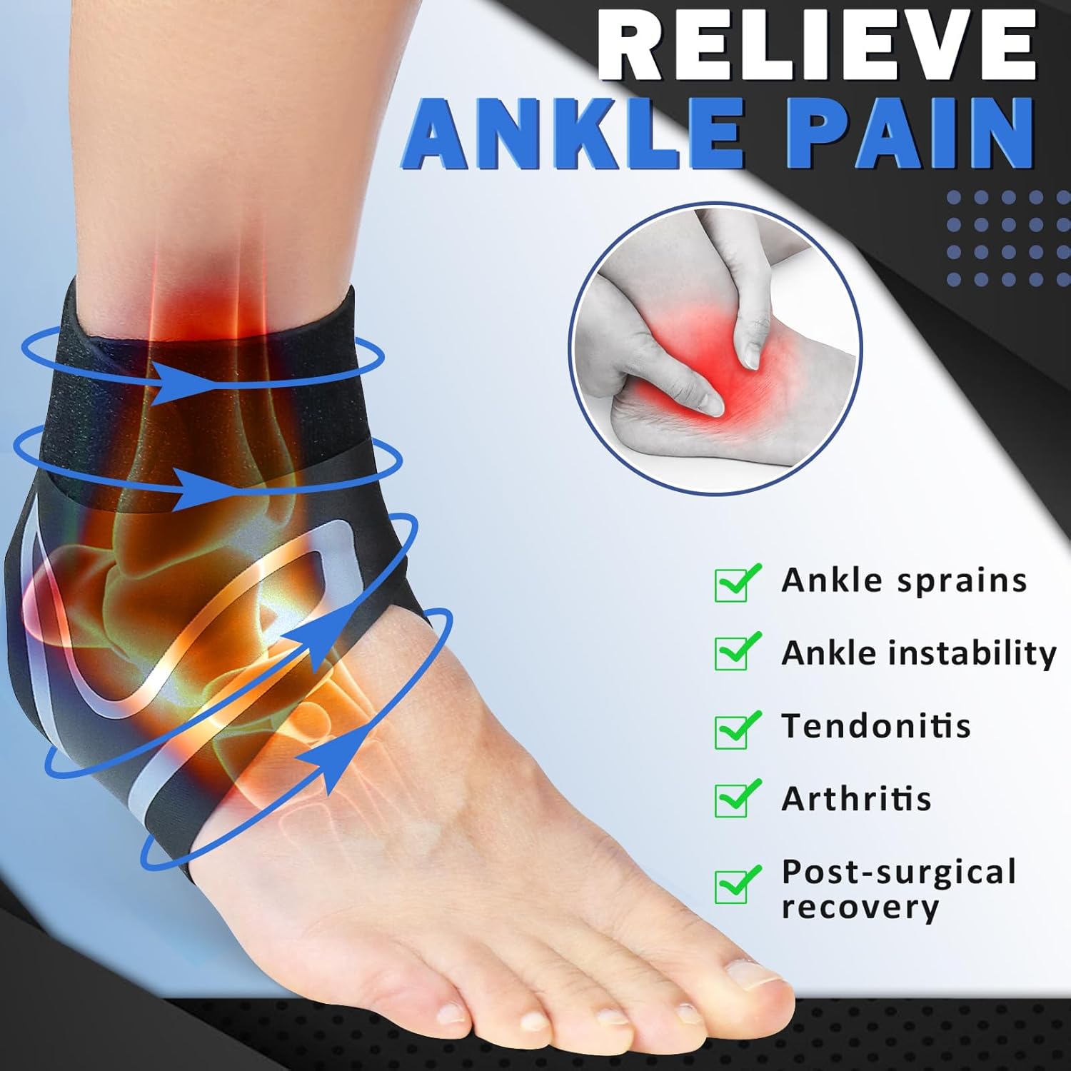 Neoprene Breathable Compression Ankle Support