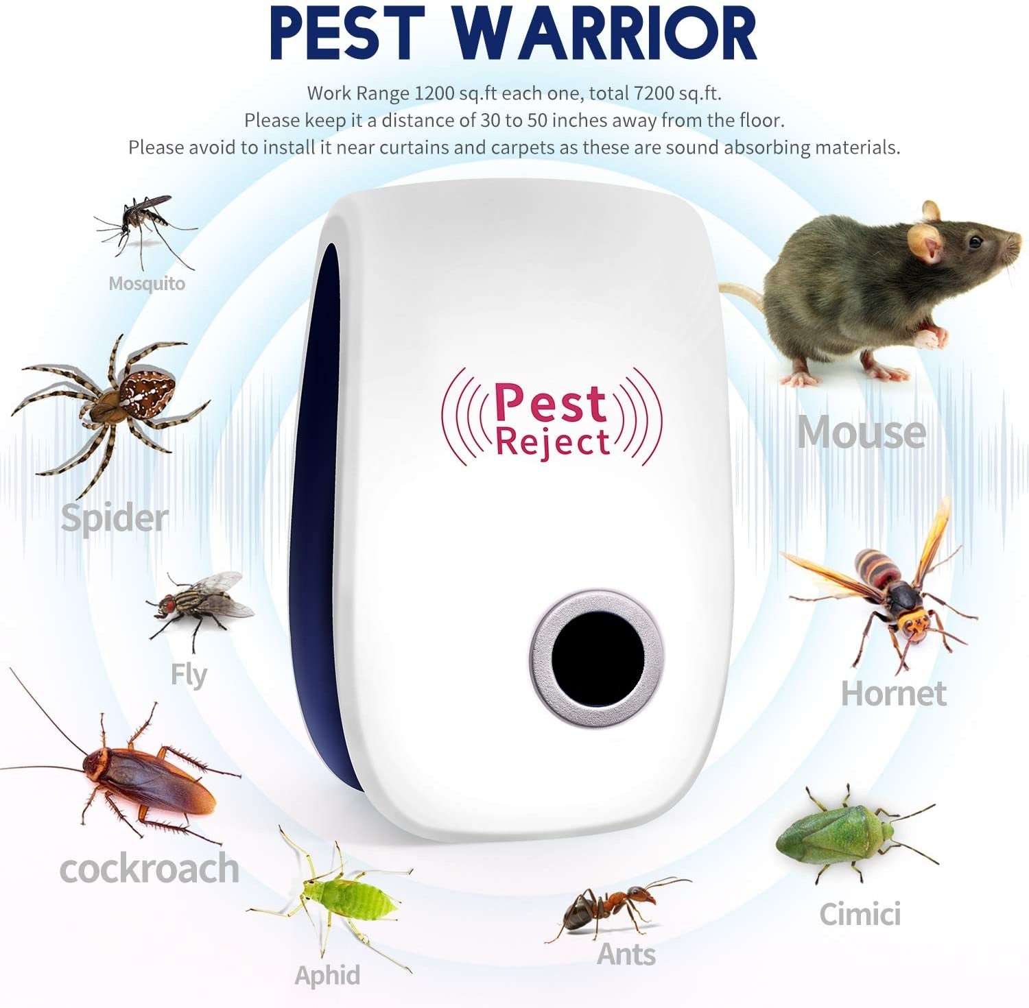 HCM Ultrasonic Pest Repellent