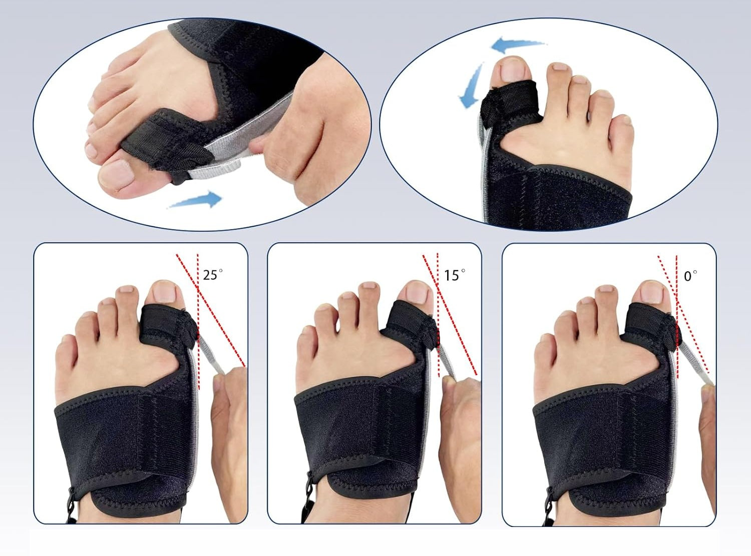 Neoprene Adjustable Bunion Toe Corrector