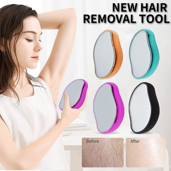 Bleame Crystal Hair Eraser – Painless Exfoliation Hair Removal Tool For Arms Legs Back – Apply To Any Part Of The Body – China