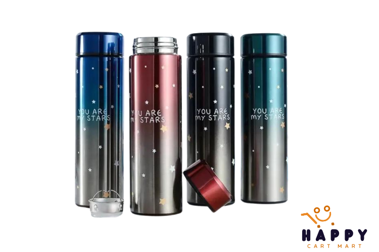 Stainless Steel Smart Thermal Bottle With Led Display 500ml