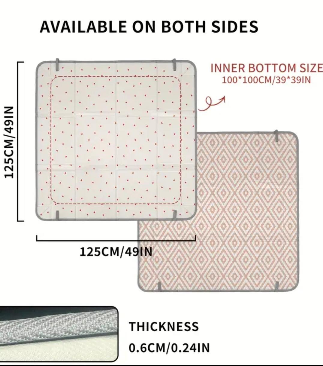 Foldable Padded Baby Play Mate