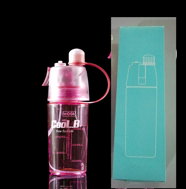 Sports Water Plastic Bottle Outdoor Mist Spray with Leak Proof