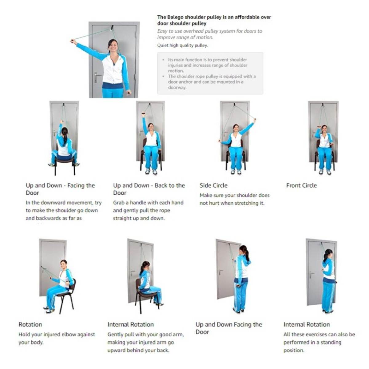 360 Rehab Shoulder Pulley