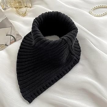 Stay Warm & Stylish This Winter ❄️ Luxury Cashmere Knitted Turtleneck Scarf for Women