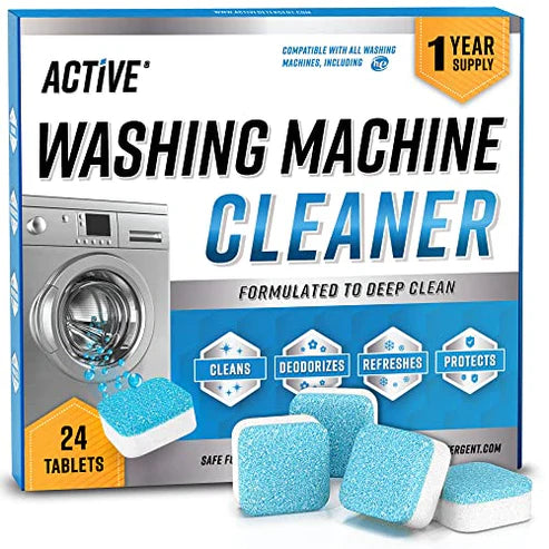 12 Tablets Pack - Washing Machine Cleaning Tablets